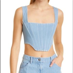 New Staud Denim corset